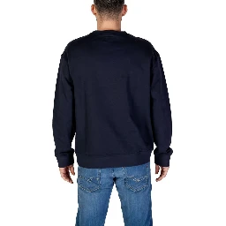 Blue Cotton Sweatshirt