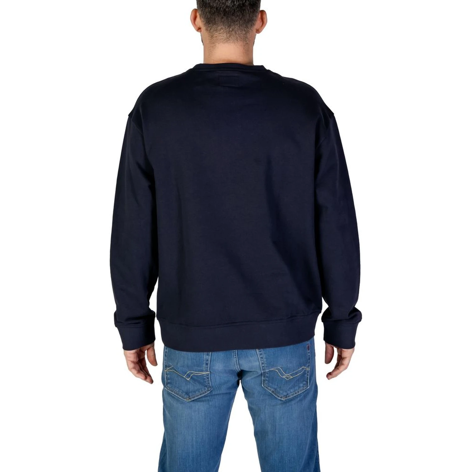 Blue Cotton Sweatshirt