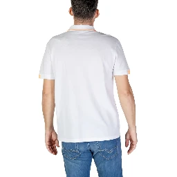White Cotton Polo Shirt