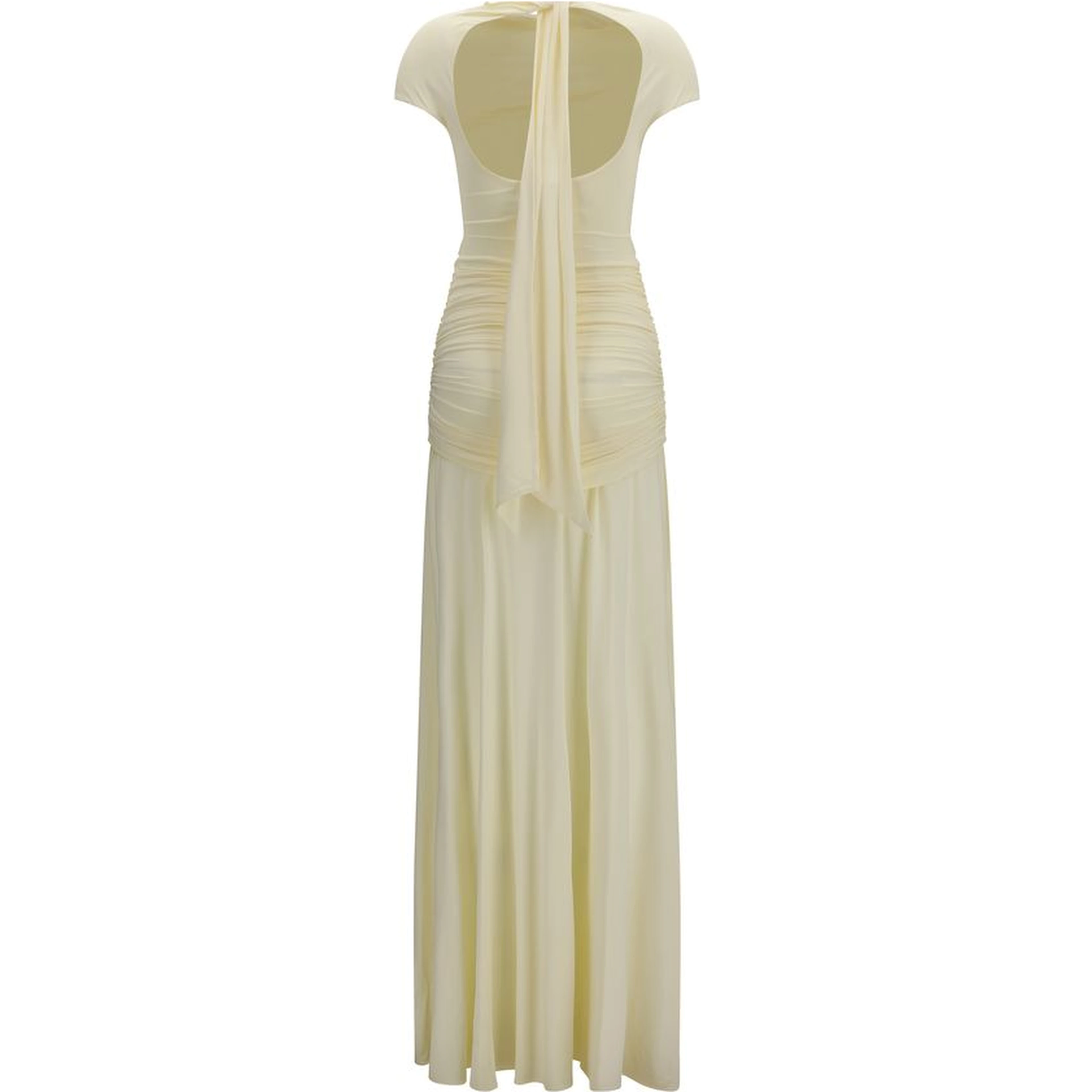 Bicolor Viscose Casual Dress