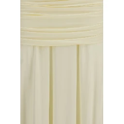 Bicolor Viscose Casual Dress