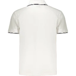 White Cotton Men's Polo Shirt