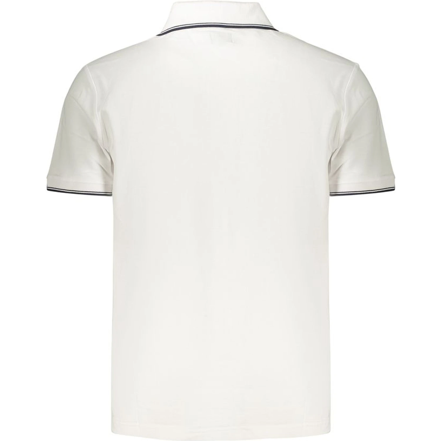 White Cotton Men's Polo Shirt