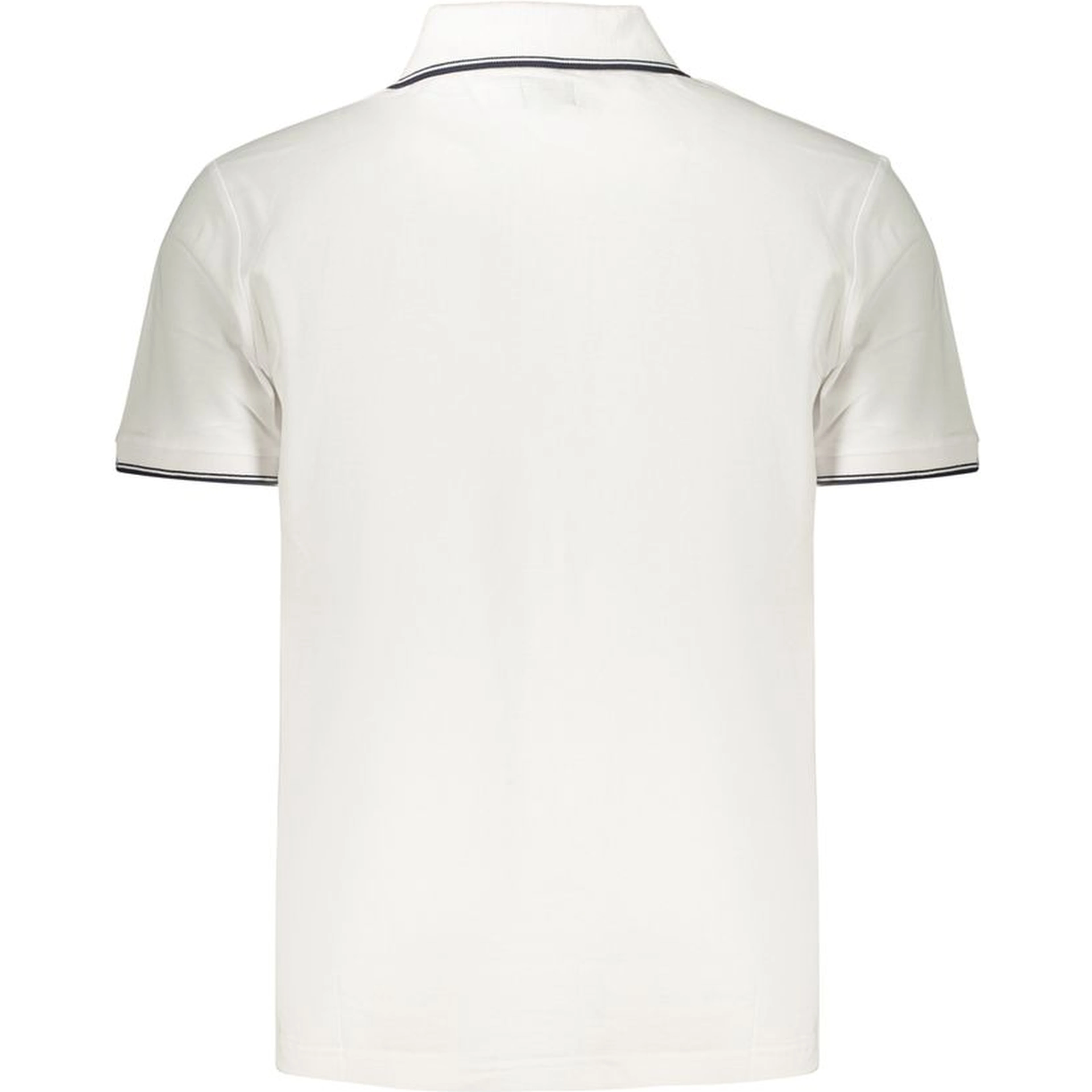 White Cotton Men's Polo Shirt