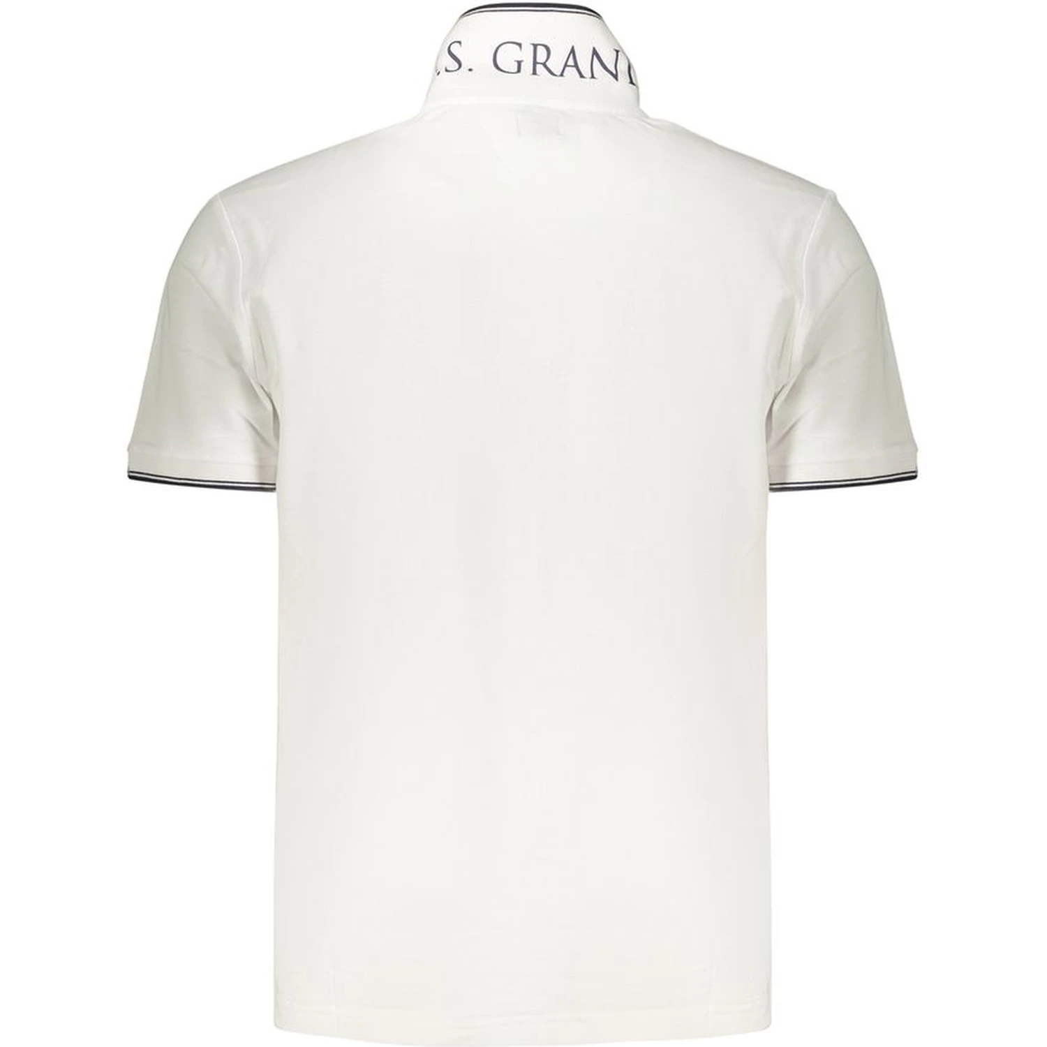 White Cotton Men's Polo Shirt