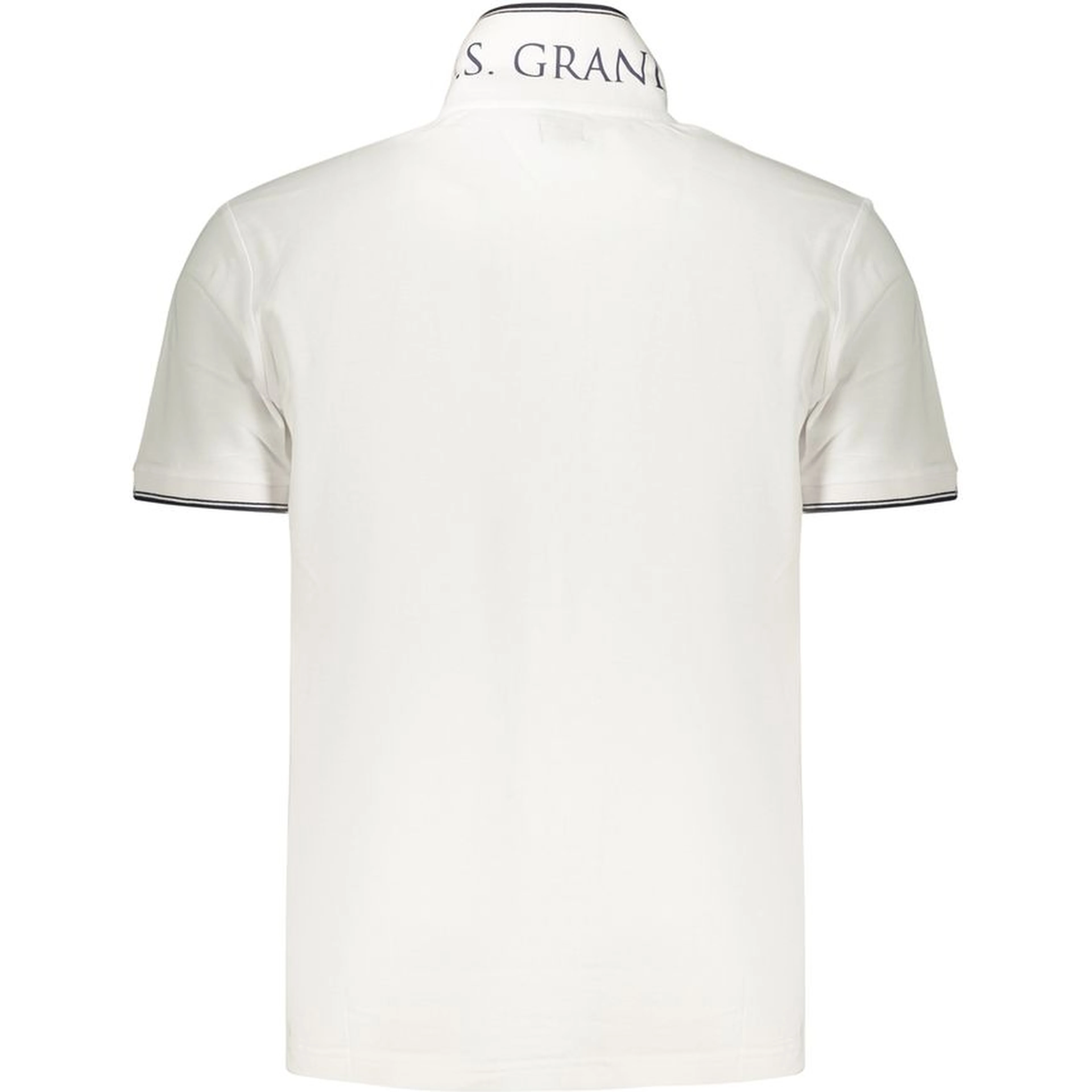 White Cotton Men's Polo Shirt
