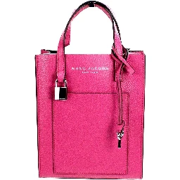 Marc Jacobs Mini Grind Cactus Flower Pebbled Leather Crossbody Tote Bag