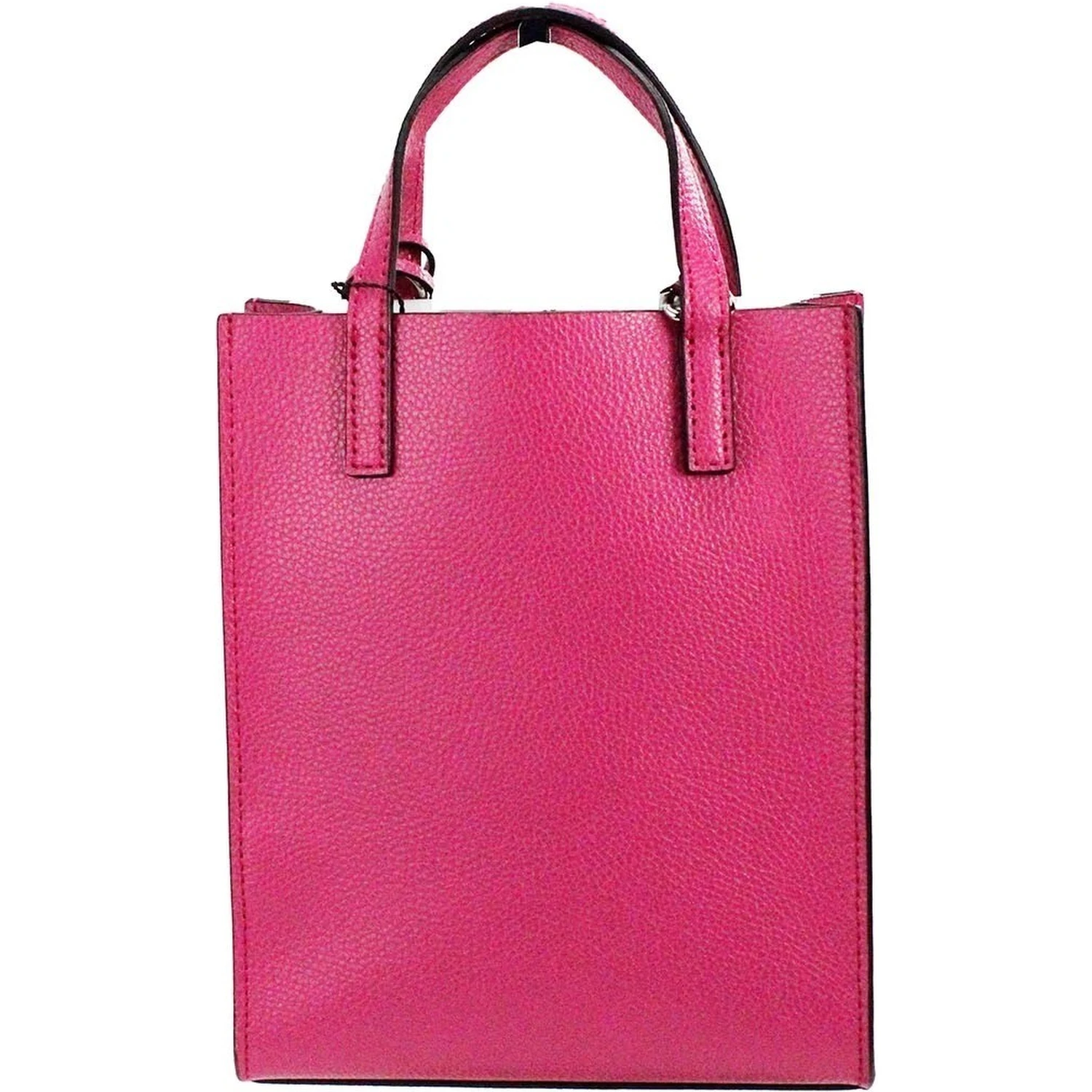 Marc Jacobs Mini Grind Cactus Flower Pebbled Leather Crossbody Tote Bag