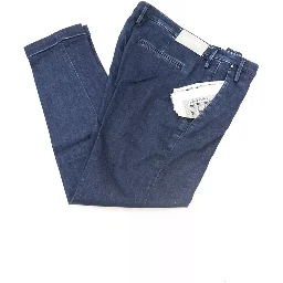 Blue Cotton Women Jeans