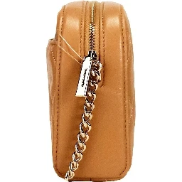 Michael Kors Jaycee Mini XS Brown Signature PVC Zip Pocket Shoulder Backpack Bag