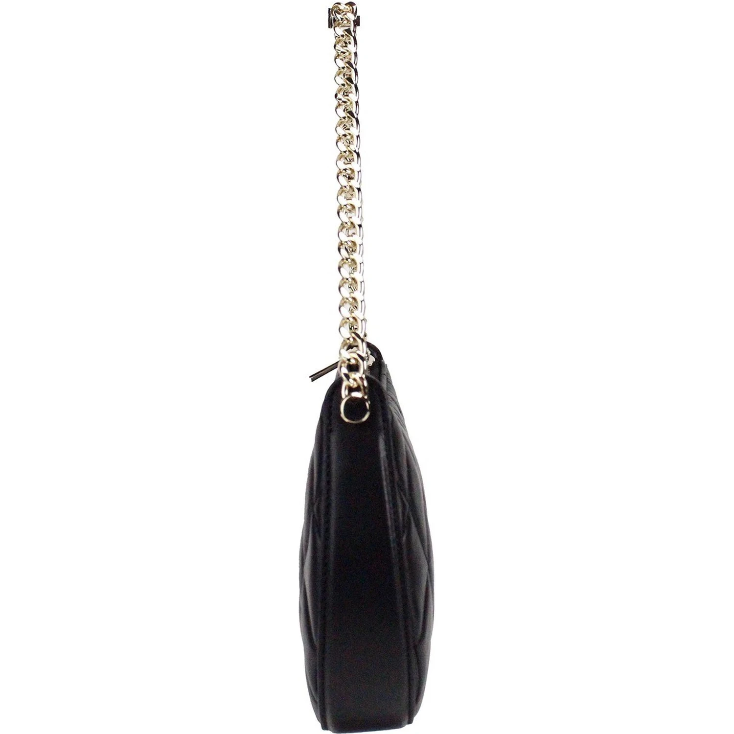 Kate Spade Carey Small Black Quilted Leather Zip Top Crossbody Bag
