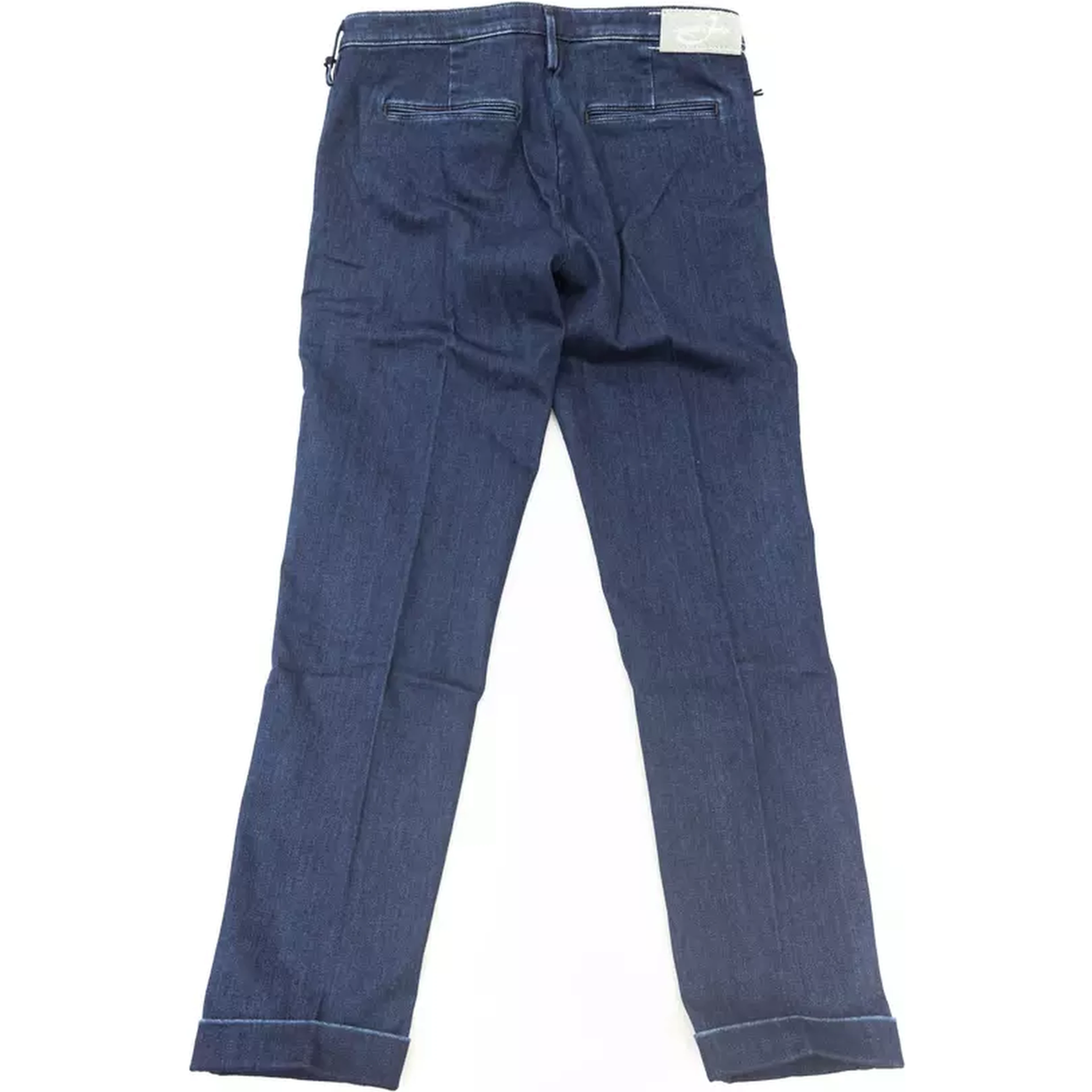 Blue Cotton Women Jeans