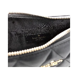Kate Spade Carey Small Black Quilted Leather Zip Top Crossbody Bag