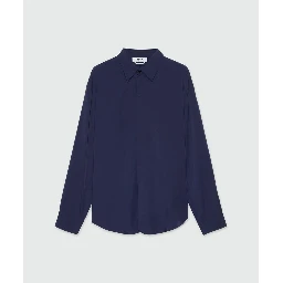 Blue Viscose Blouse