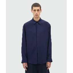 Blue Viscose Blouse