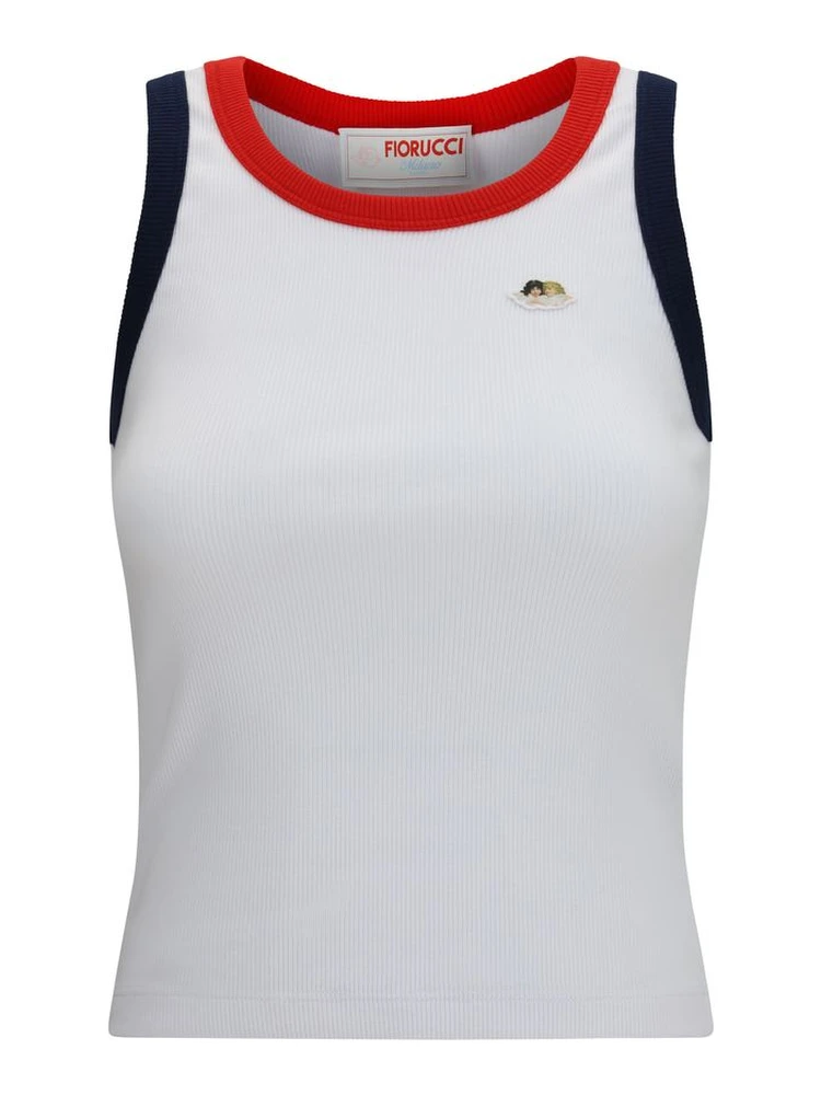Multicolor Cotton Tank Tops