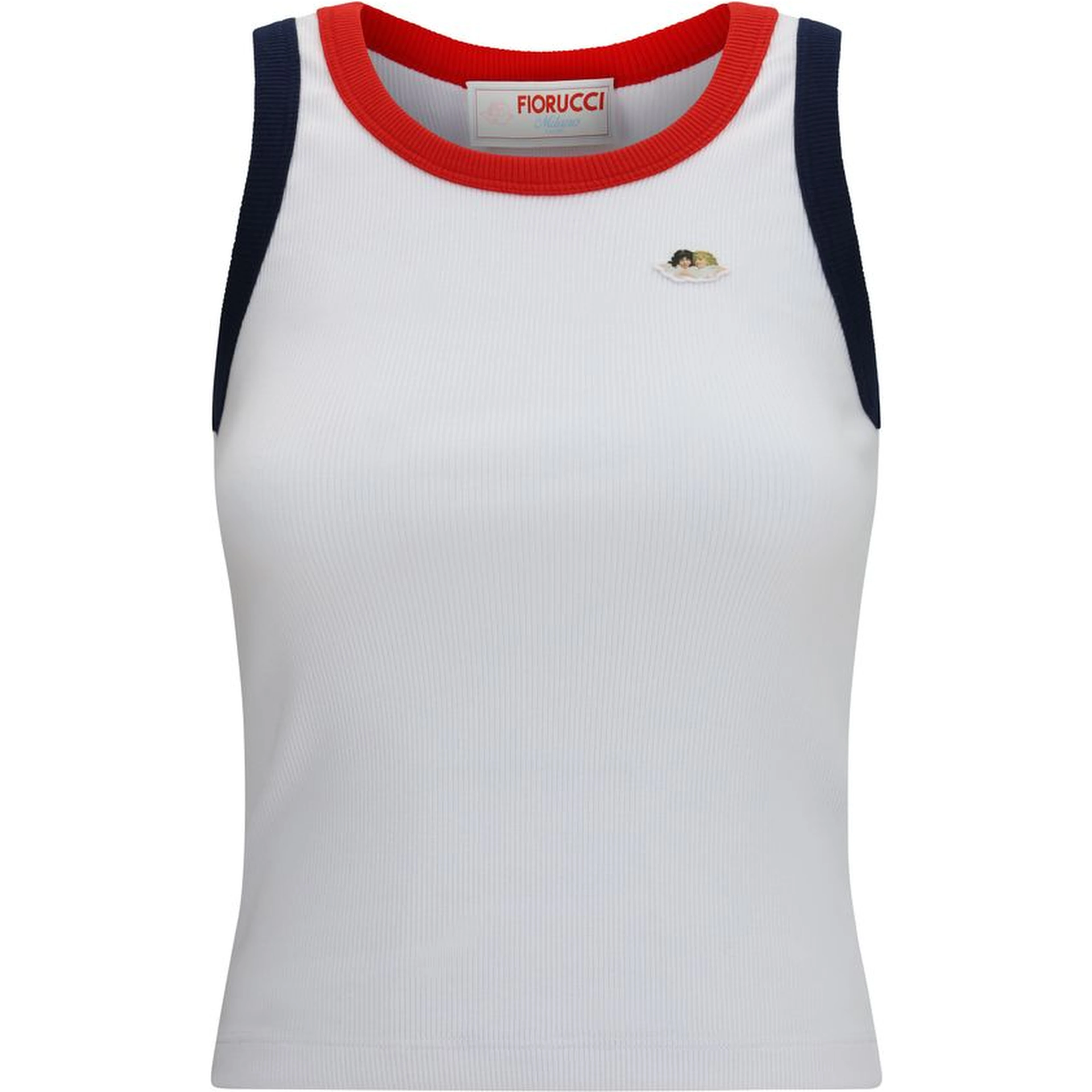 Multicolor Cotton Tank Tops