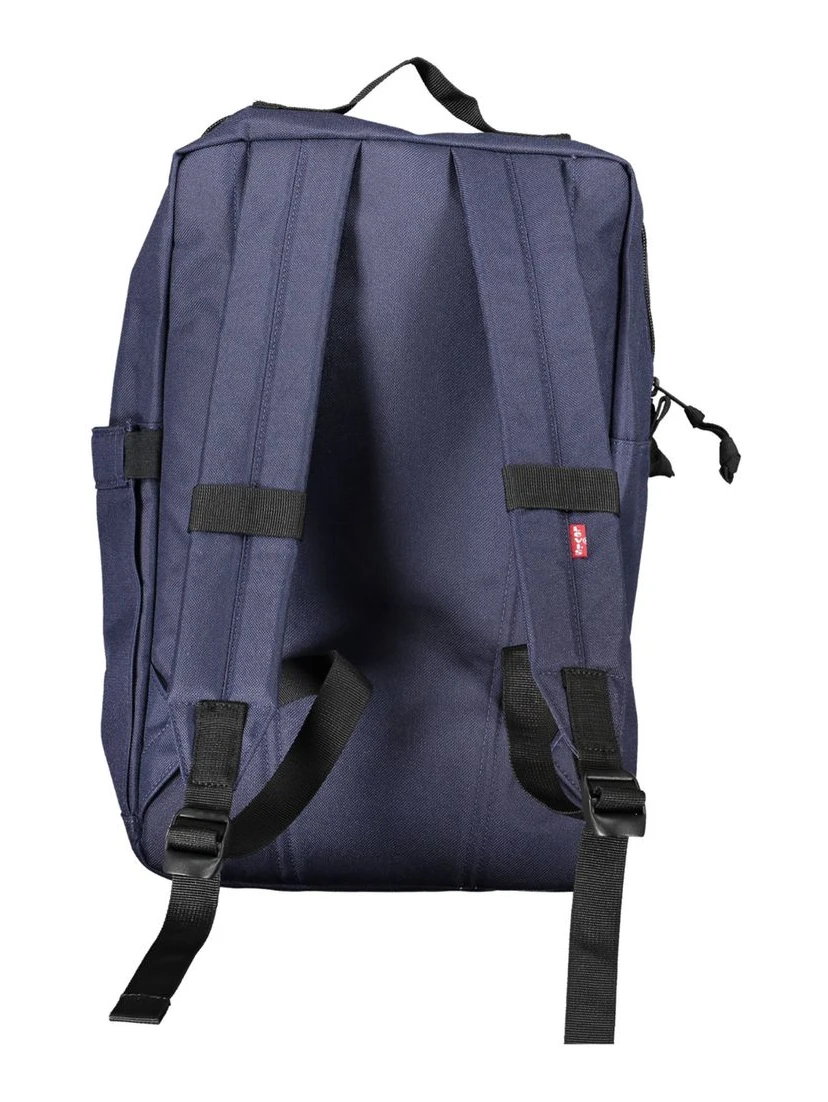 Blue Polyester Backpack