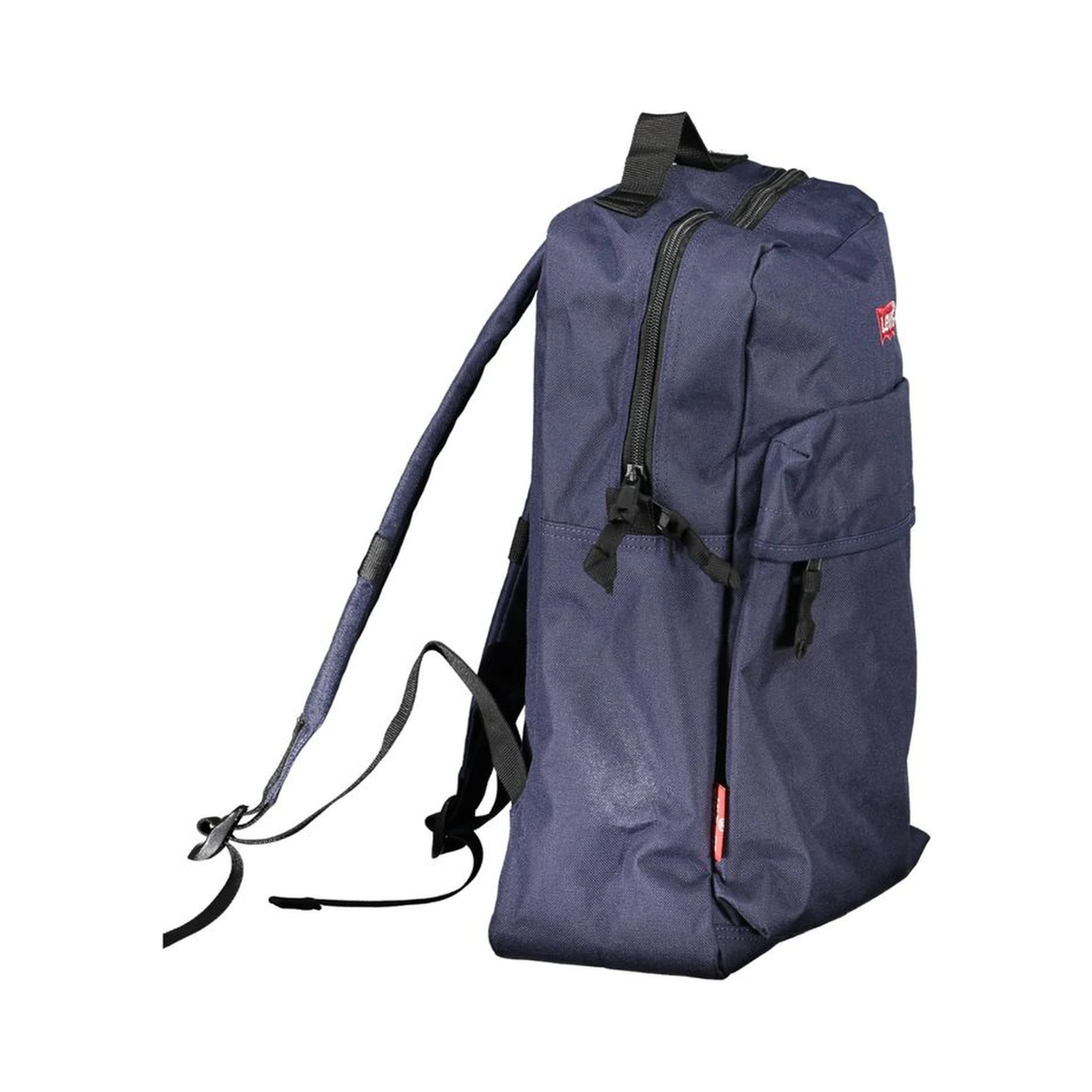 Blue Polyester Backpack