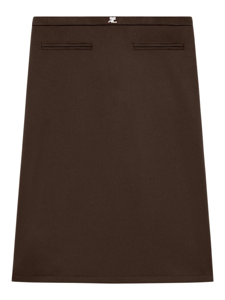Courreges Skirts Brown alternative