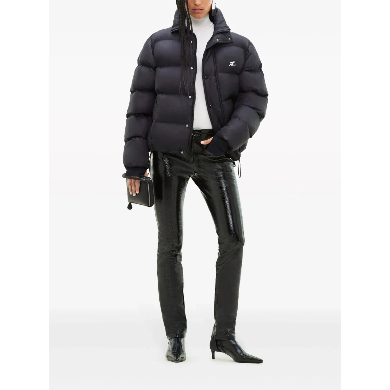 Courreges Coats Black