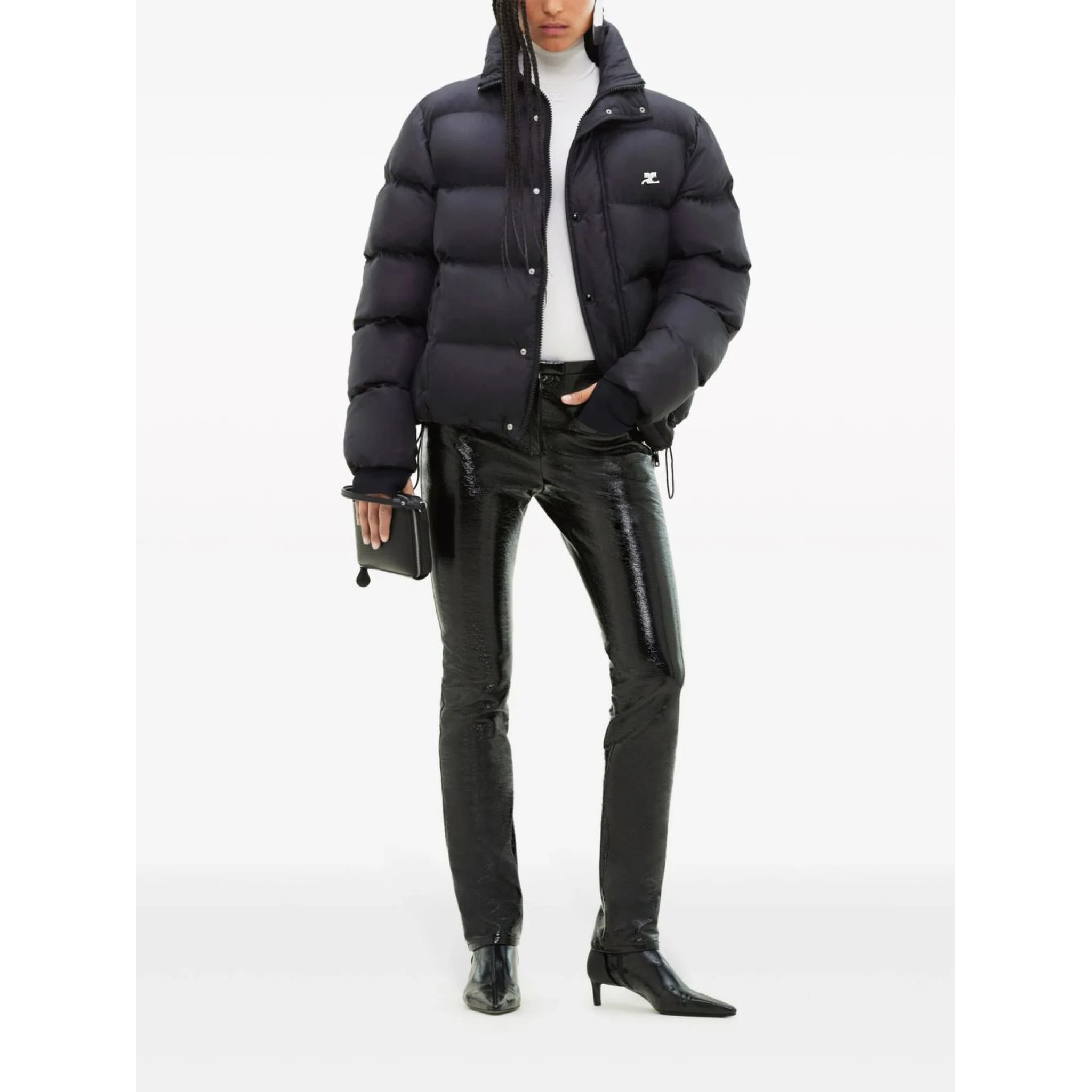 Courreges Coats Black