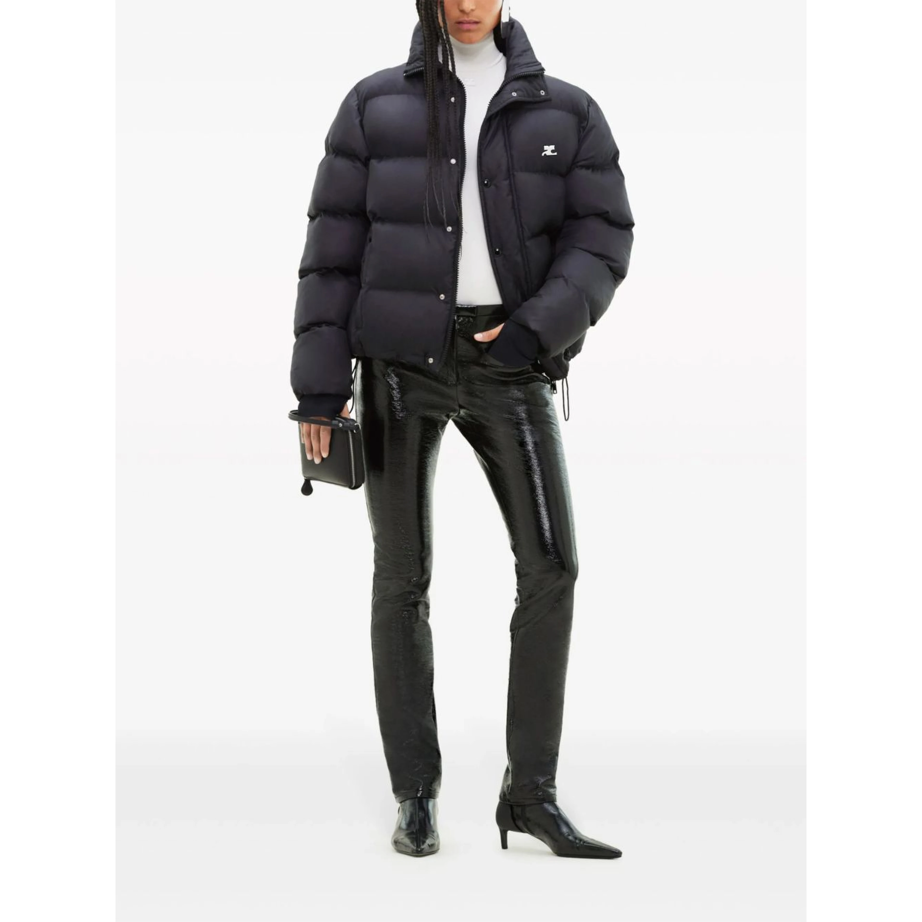 Courreges Coats Black