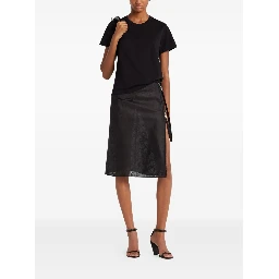 Courreges T-shirts and Polos Black
