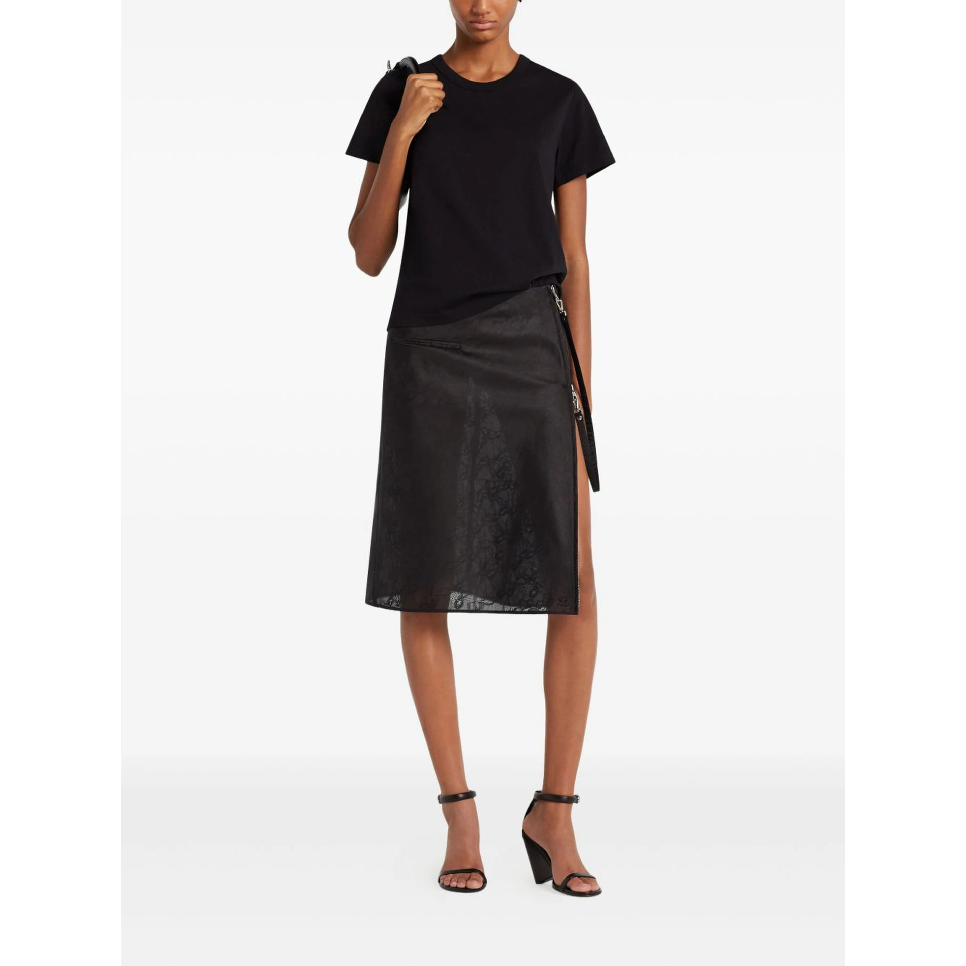Courreges T-shirts and Polos Black