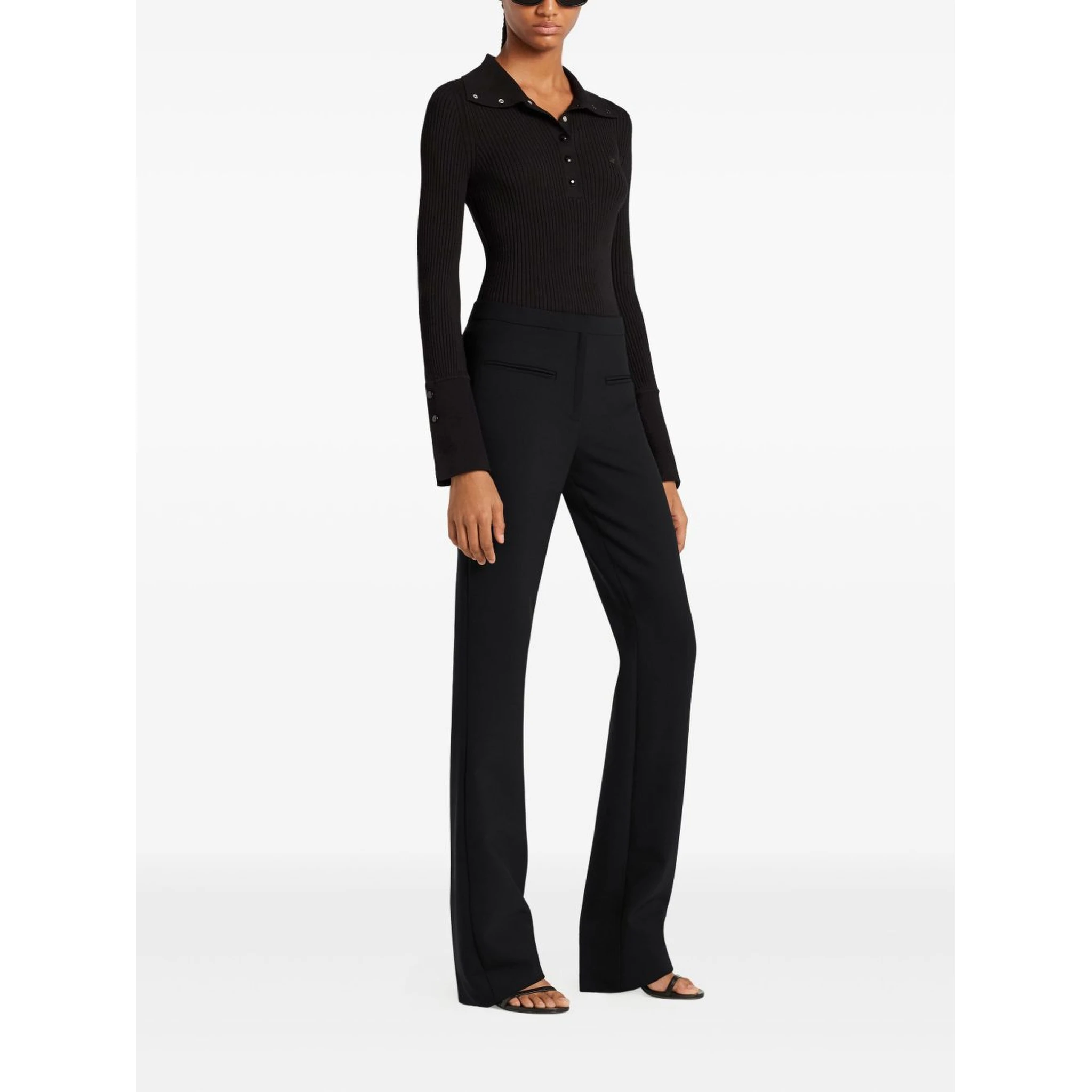 Courreges T-shirts and Polos Black