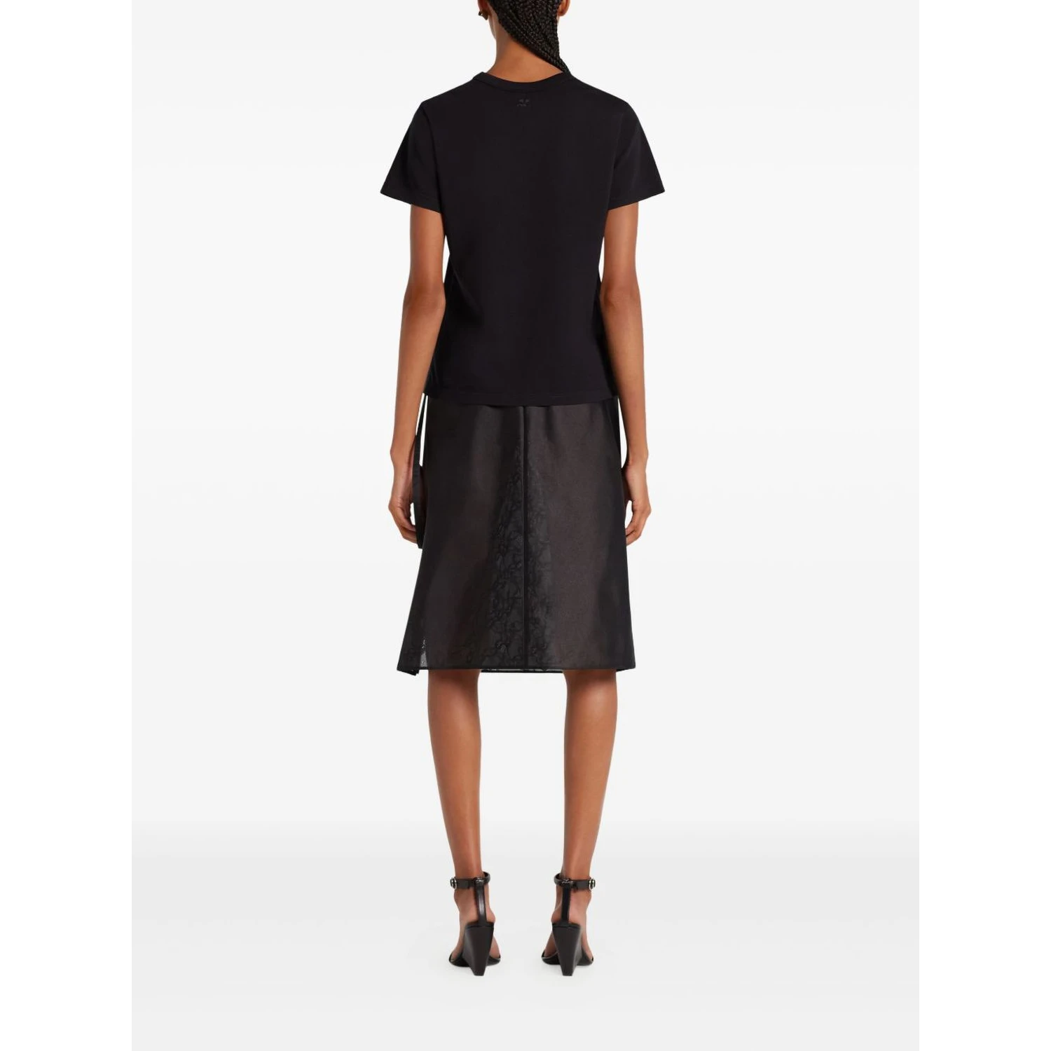 Courreges T-shirts and Polos Black
