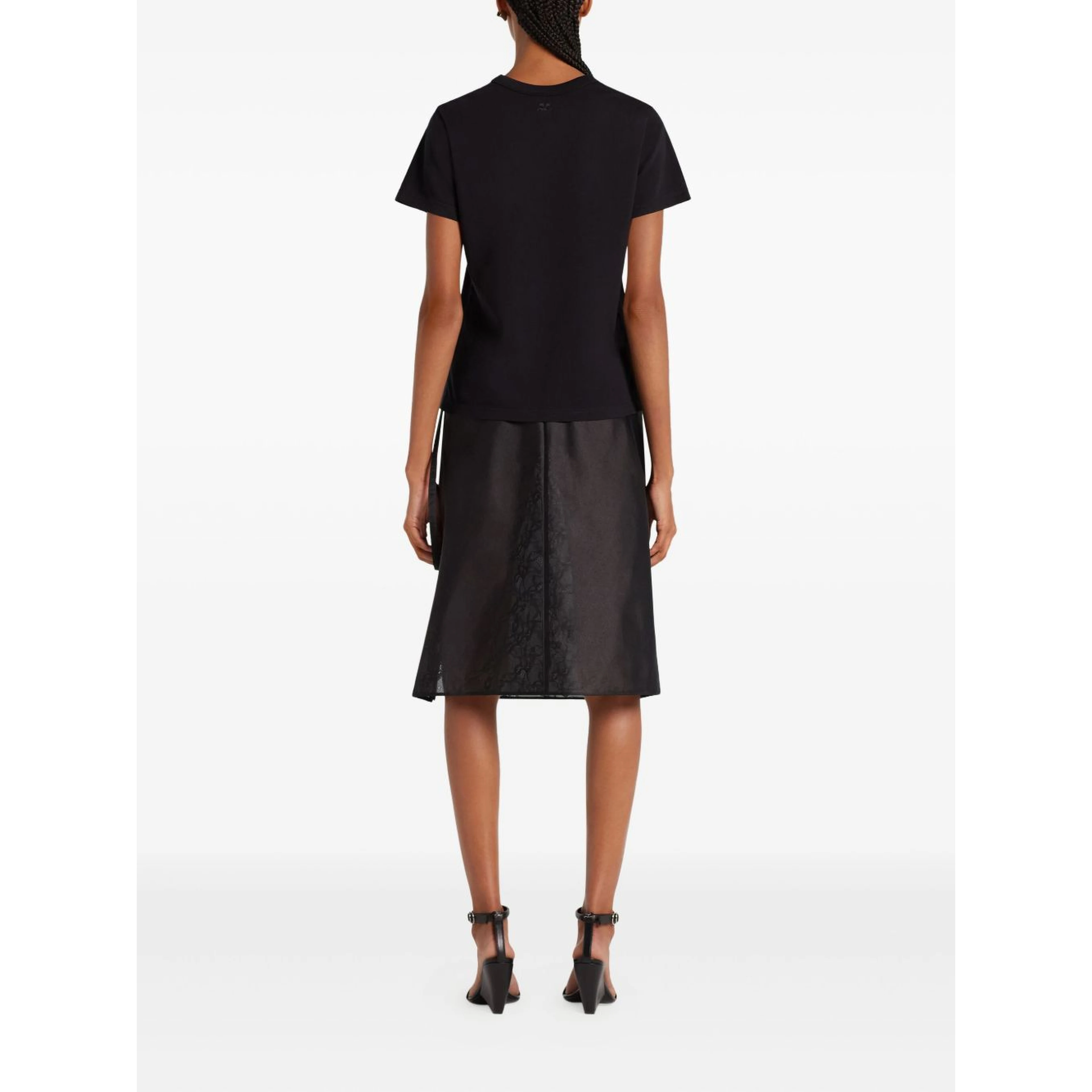 Courreges T-shirts and Polos Black