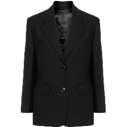 Black Virgin Wool Blazer