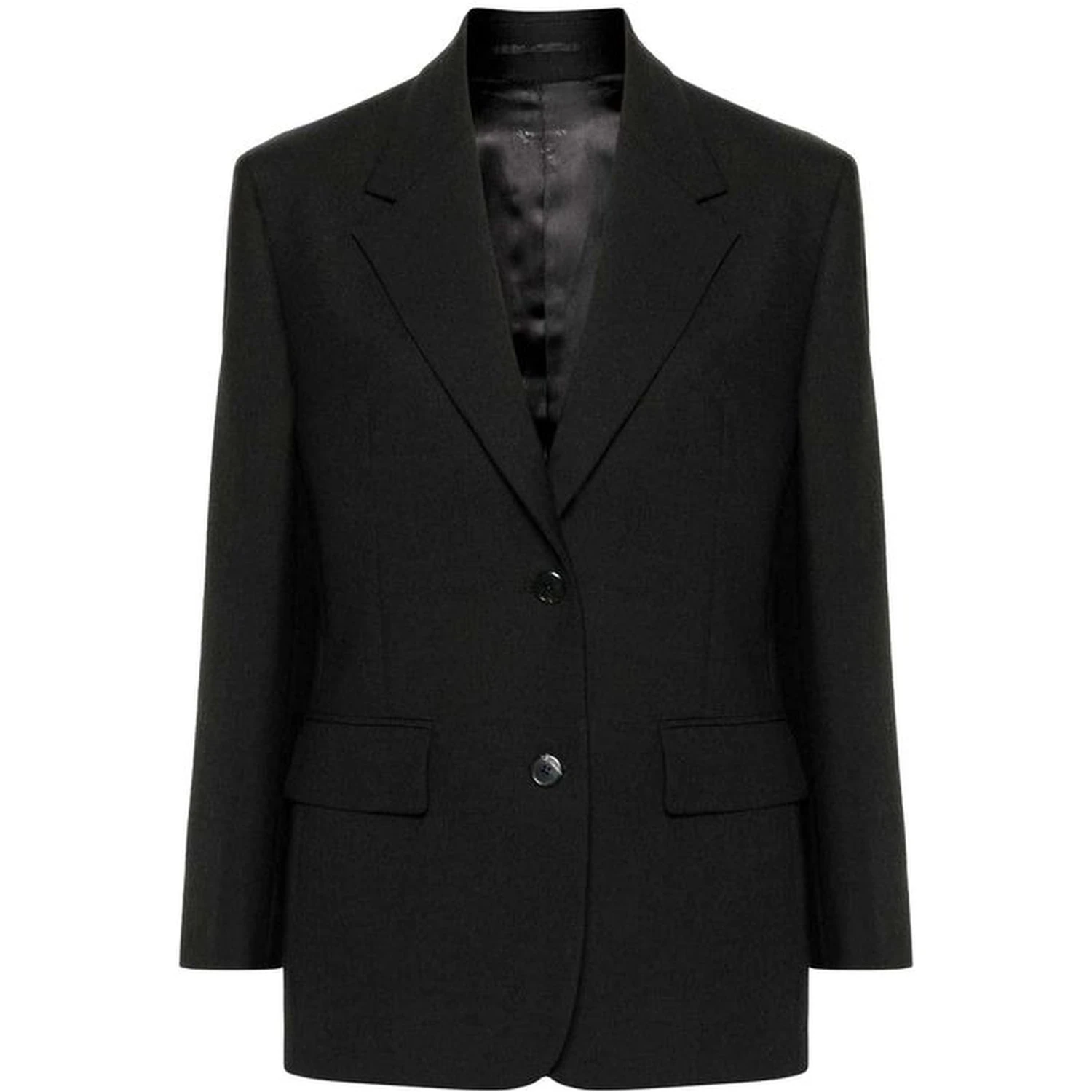 Black Virgin Wool Blazer