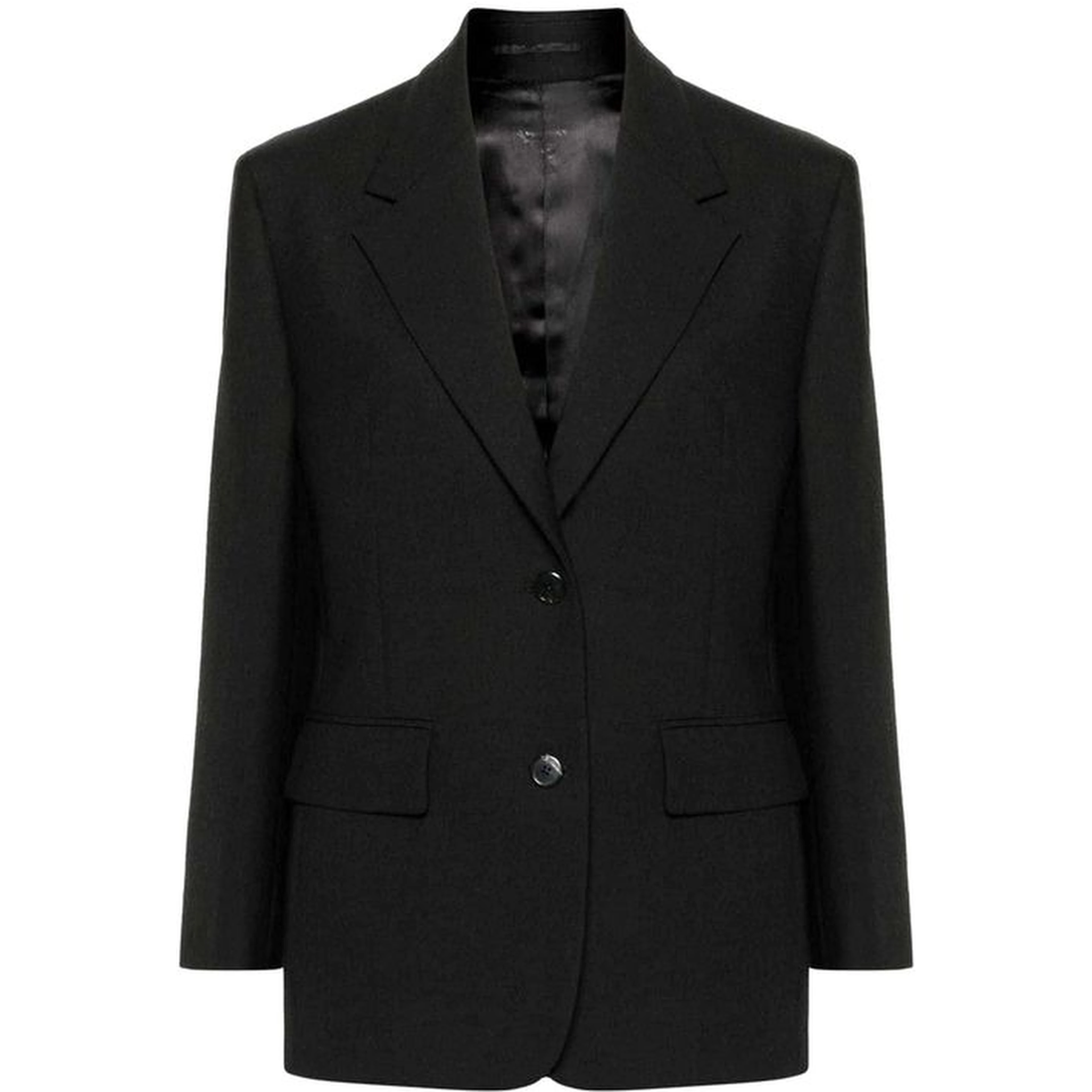 Black Virgin Wool Blazer