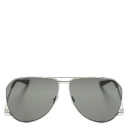 Silver Metal Sunglasses