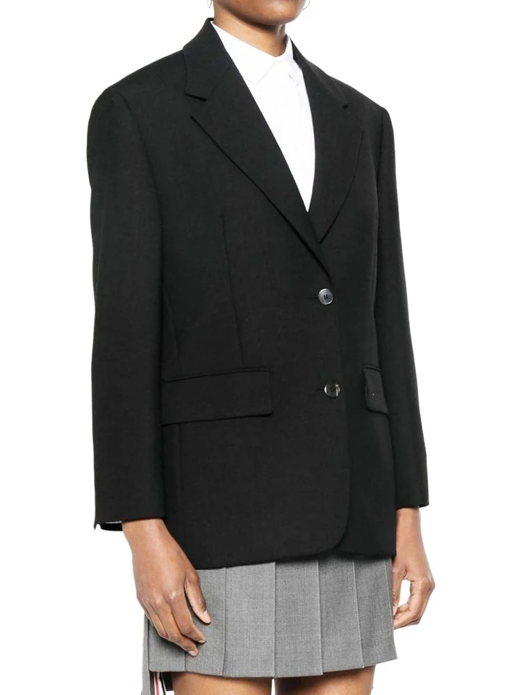 Black Virgin Wool Blazer alternative