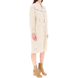 White Cotton Jumpsuit