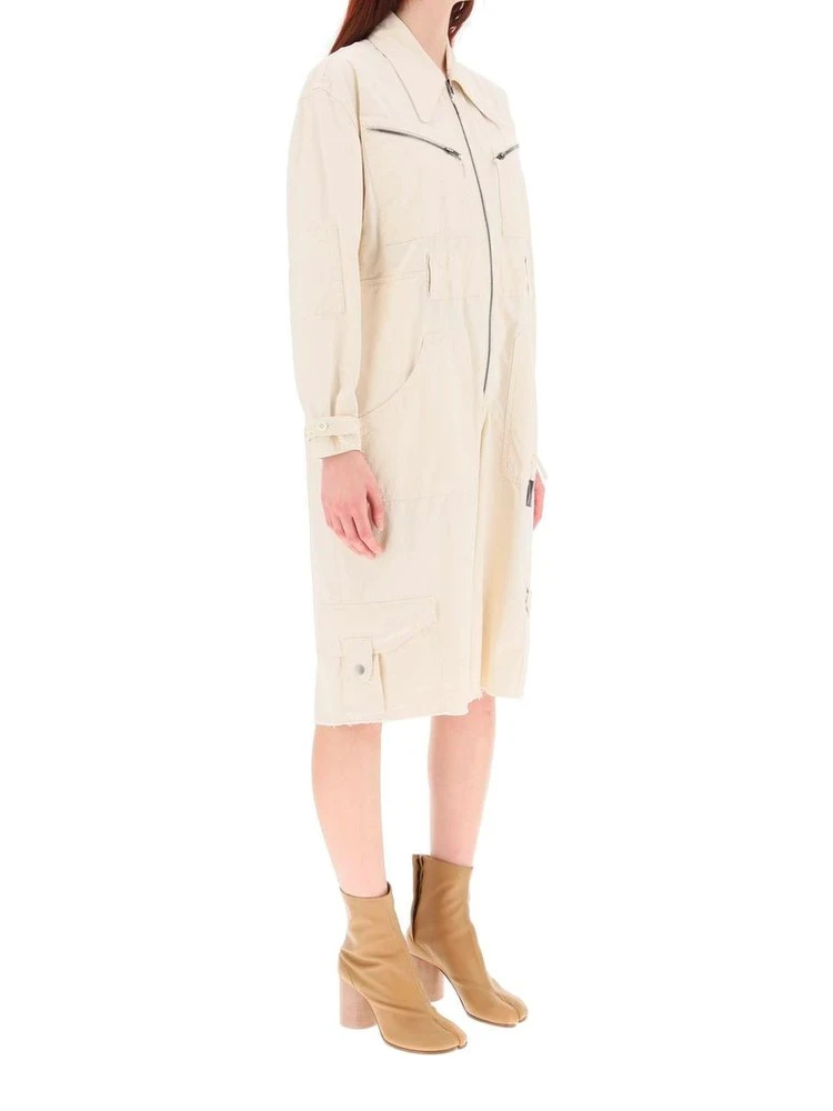 White Cotton Jumpsuit alternative