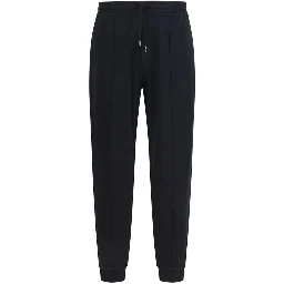 Black Cotton Joggers (Workout Pants)