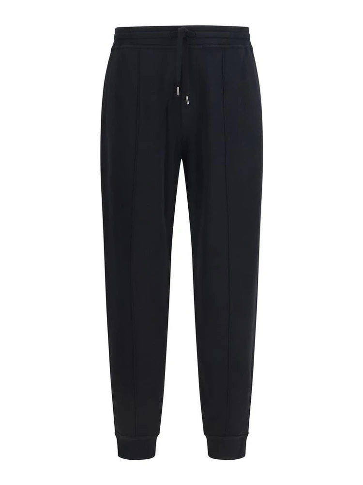Black Cotton Joggers (Workout Pants)