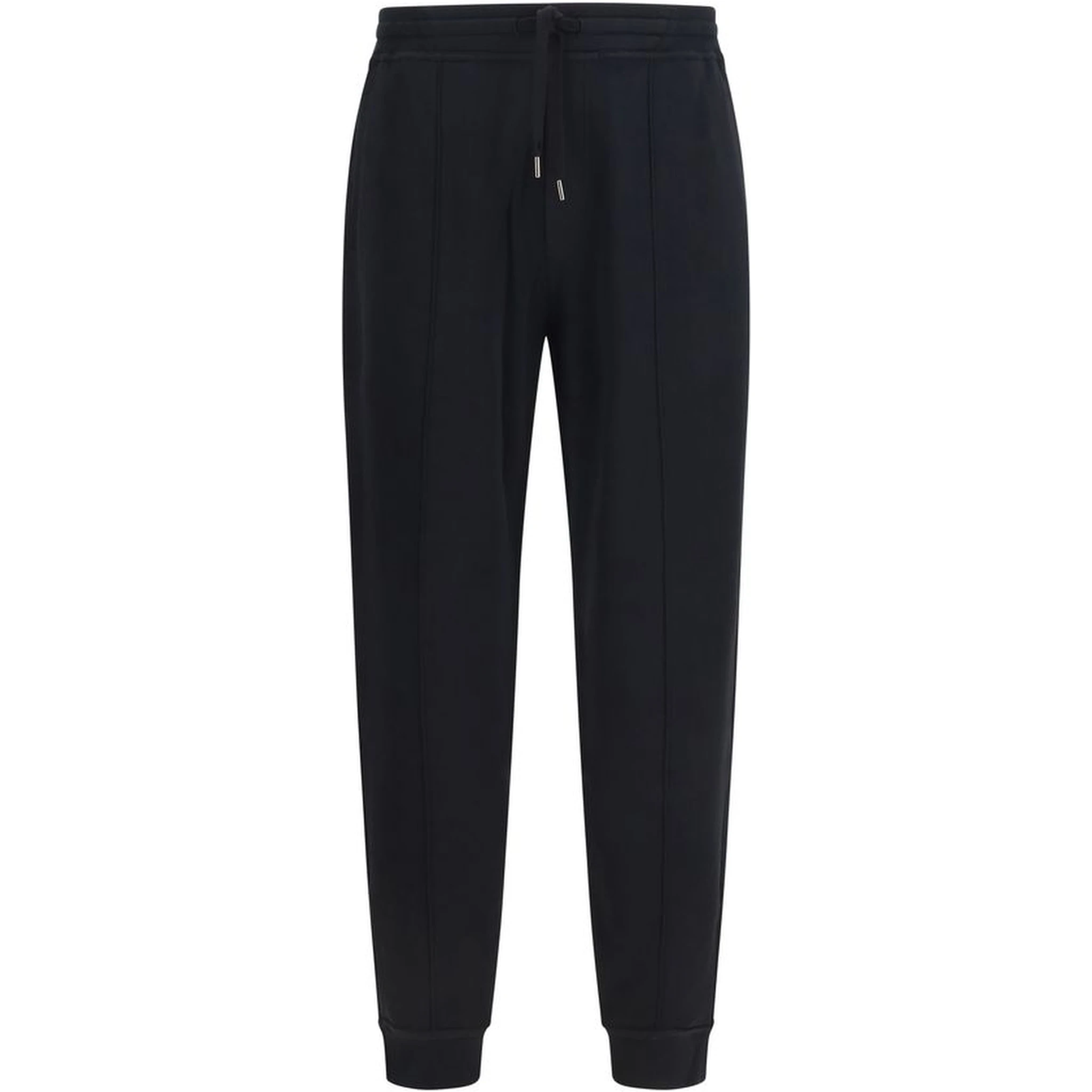 Black Cotton Joggers (Workout Pants)