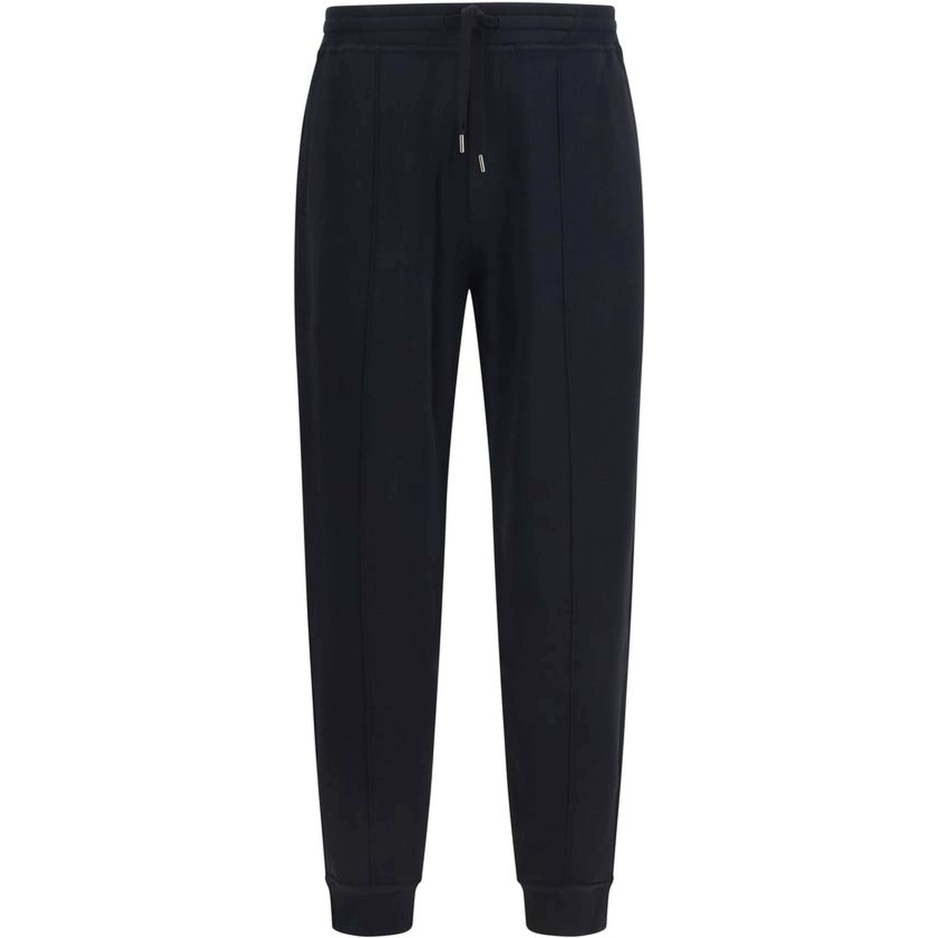Black Cotton Joggers (Workout Pants)