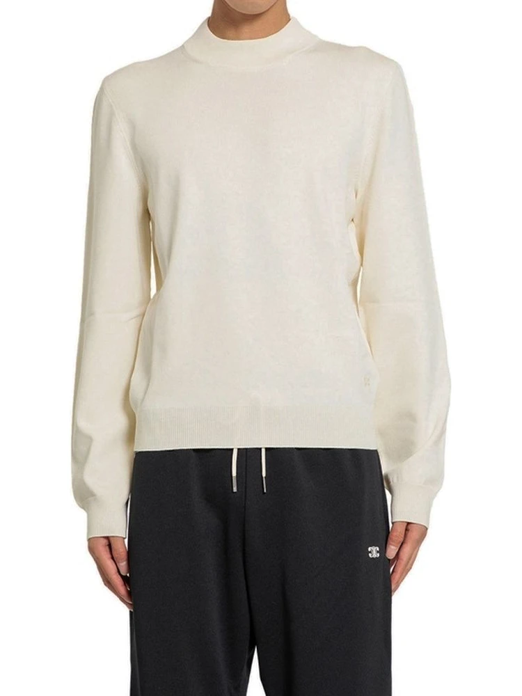 White Elastane Sweatshirt alternative