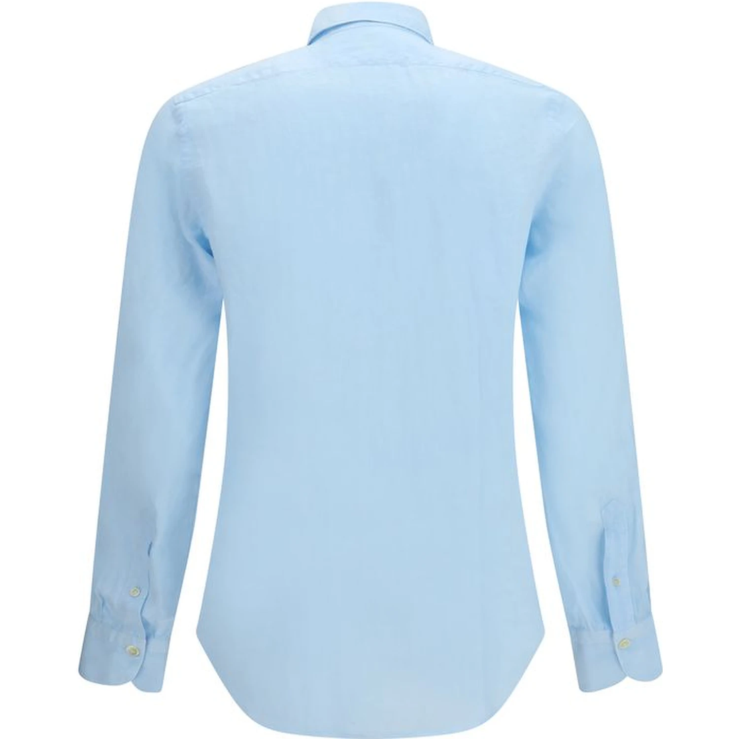 Blue Linen Longsleeve Shirt