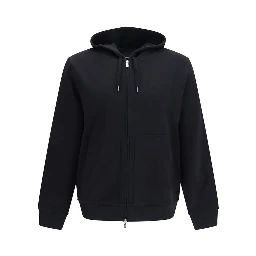 سويت شيرت قطني أسود