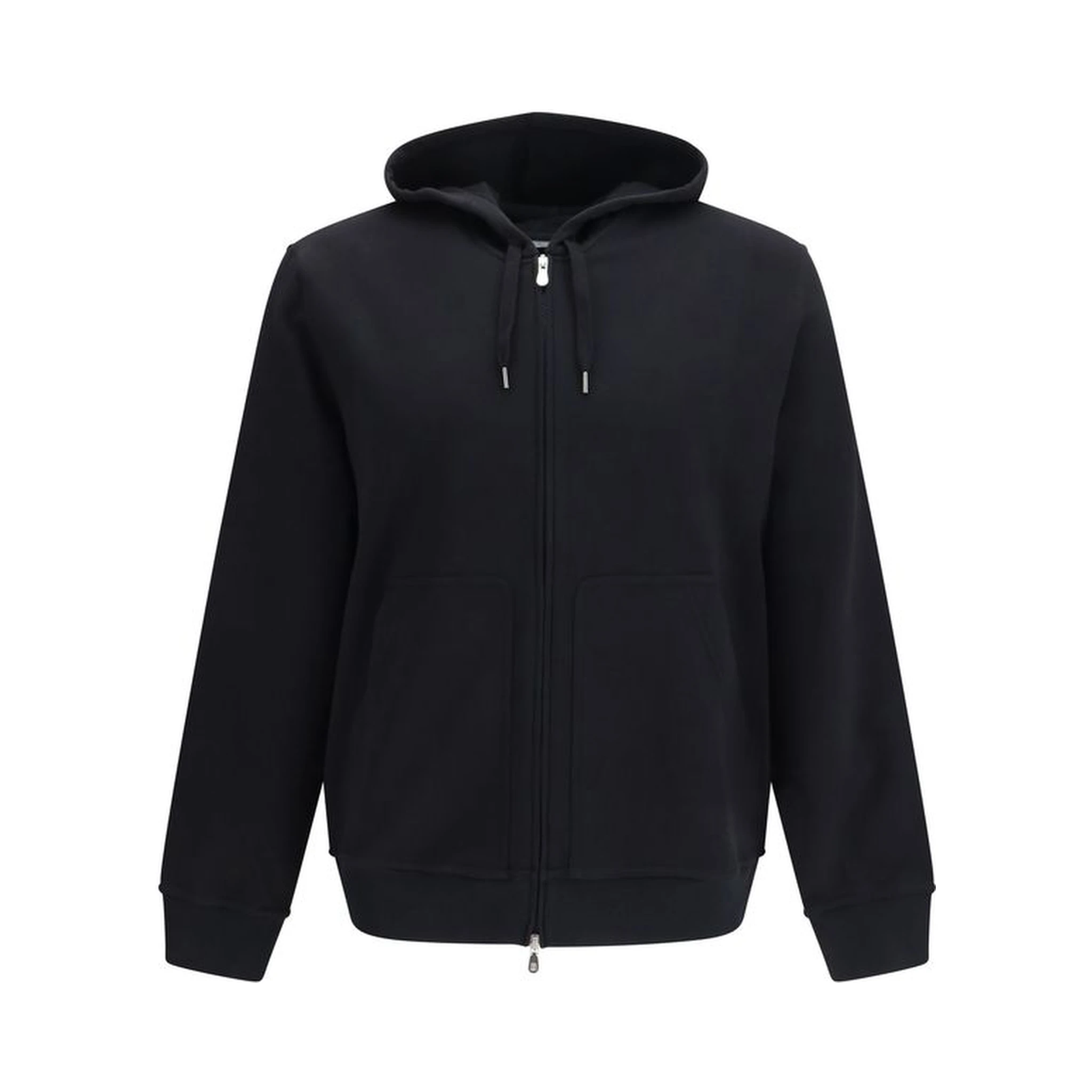 سويت شيرت قطني أسود