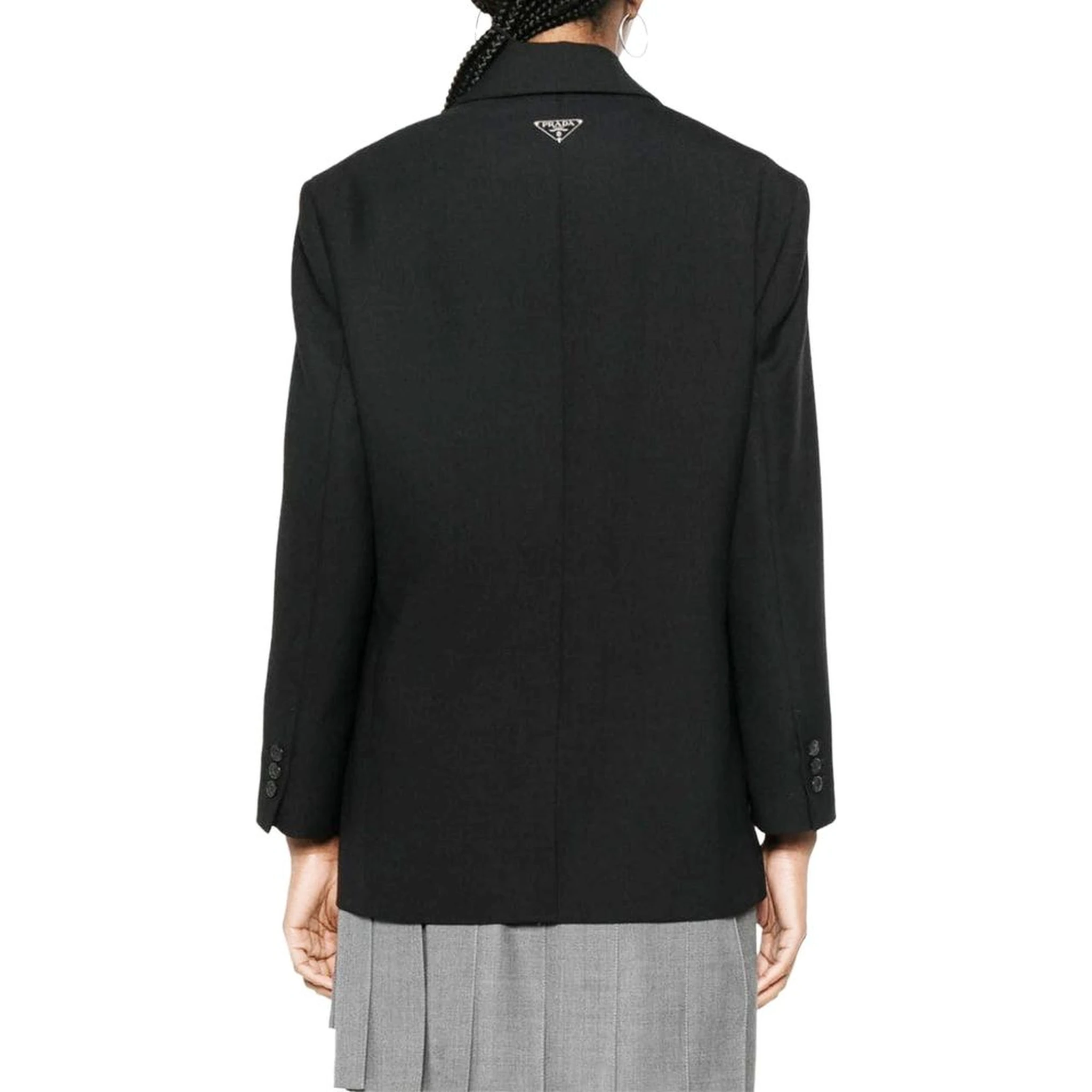 Black Virgin Wool Blazer