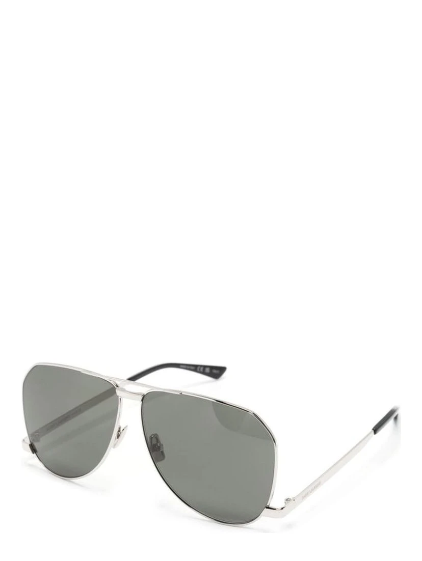 Silver Metal Sunglasses