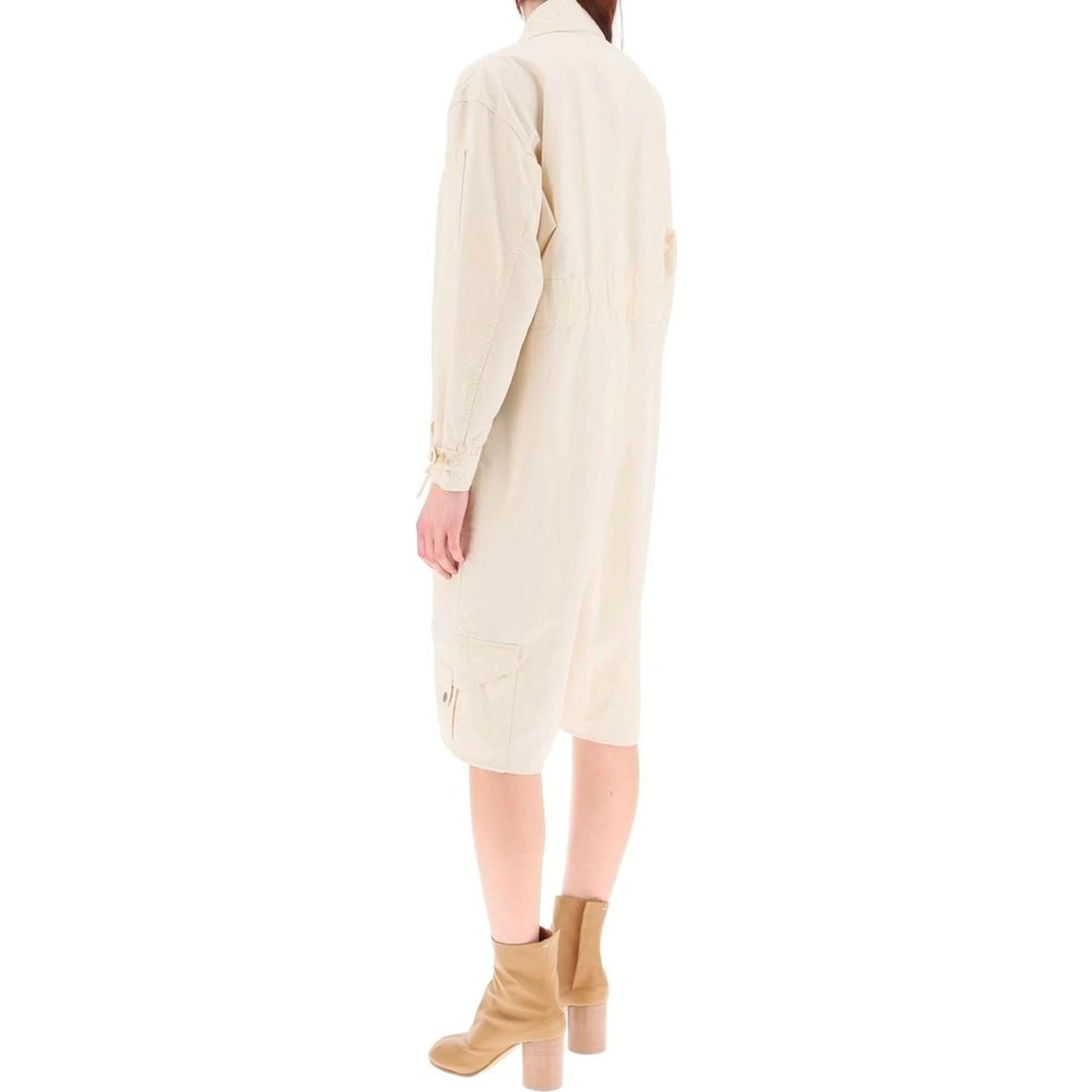 White Cotton Jumpsuit